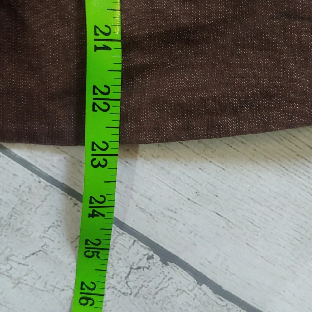 Robert Louis Y2K Chocolate Brown Belted Tench-style Shacket – Size S - Picture 6 of 6